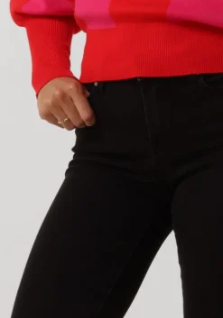 zwarte janice skinny jeans high rise skinny jeans rocket