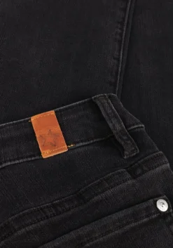 zwarte janice skinny jeans high rise skinny jeans rocket