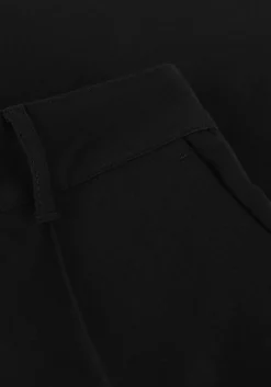 zwarte jansen amsterdam broeken wq441 woven high waisted short