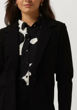 zwarte jansen amsterdam blazer hv242 blazer with long sleeve