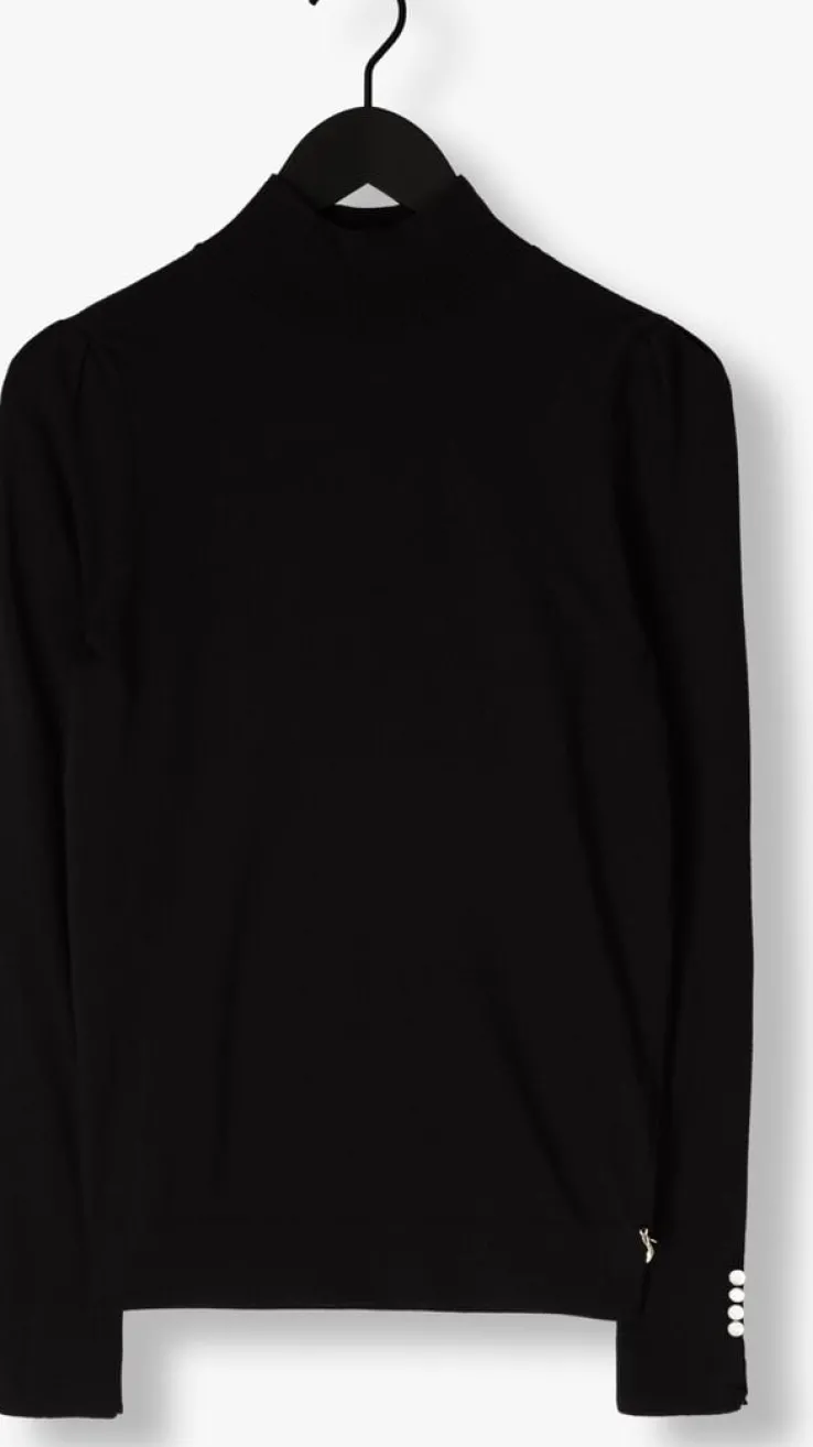 zwarte jansen amsterdam coltrui fn187 fine knit turtle neck long sleeves