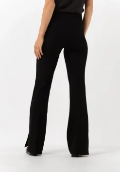 zwarte jansen amsterdam flared broek nos lecia