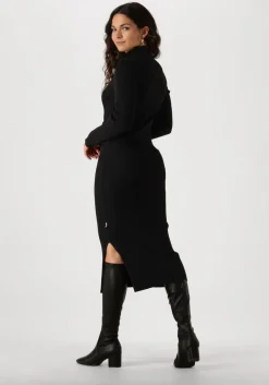 zwarte jansen amsterdam mini jurk fn547 jurk brenna