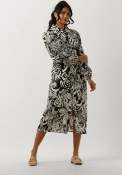 zwarte jansen amsterdam midi jurk daye