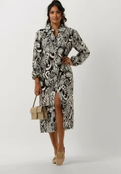 zwarte jansen amsterdam midi jurk daye