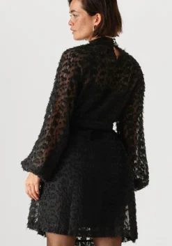 zwarte jansen amsterdam mini jurk wh548 jurk celine