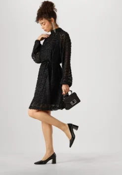 zwarte jansen amsterdam mini jurk wh548 jurk celine