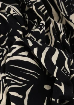 zwarte jansen amsterdam top vfb179 printed top short sleeve v-neck