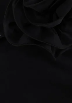 zwarte jansen amsterdam t-shirt roxy t-shirt co 105 short slv flower detail