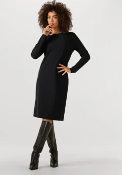 zwarte japan tky midi jurk rohi