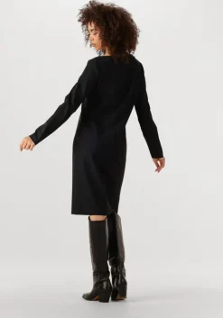 zwarte japan tky midi jurk rohi