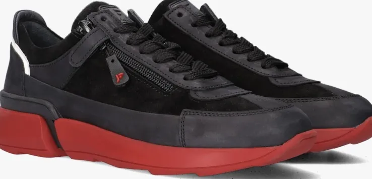 zwarte jochie & freaks lage sneakers benjamin