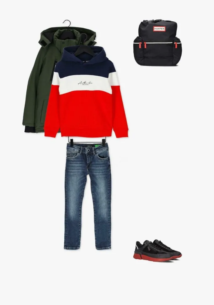 zwarte jochie & freaks lage sneakers benjamin