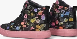 zwarte jochie & freaks sneakers branca