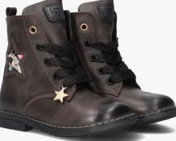 zwarte jochie & freaks veterboots jf-21170