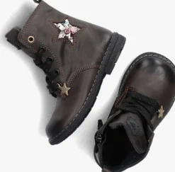 zwarte jochie & freaks veterboots jf-21170