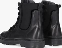 zwarte jochie & freaks veterboots jf-21388