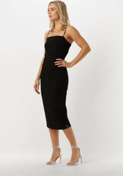 zwarte josh v midi jurk cheryl