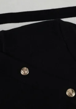 zwarte josh v midi jurk feline