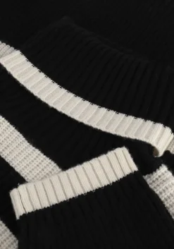 zwarte just female coltrui ciri knit rollneck