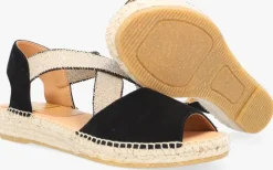 zwarte kanna espadrilles ada