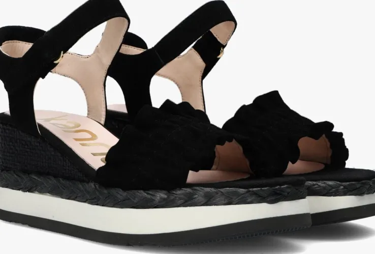 zwarte kanna sandalen kv22151