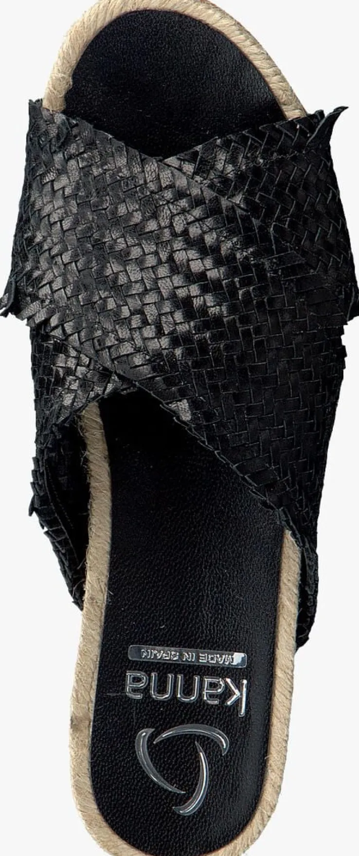 zwarte kanna slippers 20191