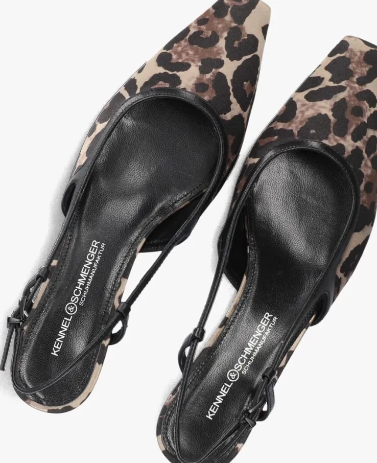 zwarte kennel & schmenger slingbacks 39100