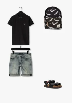 zwarte kipling platte sandalen guy