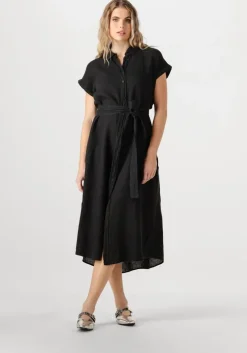 zwarte knit-ted midi jurk mila