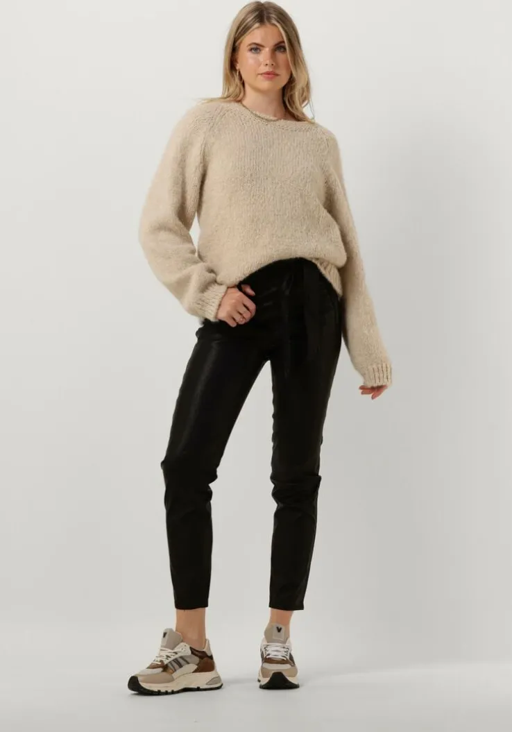 zwarte knit-ted pantalon francis pant