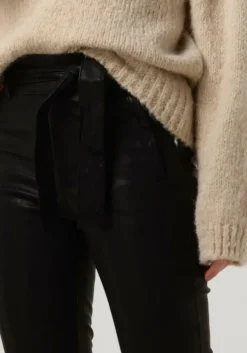 zwarte knit-ted pantalon francis pant