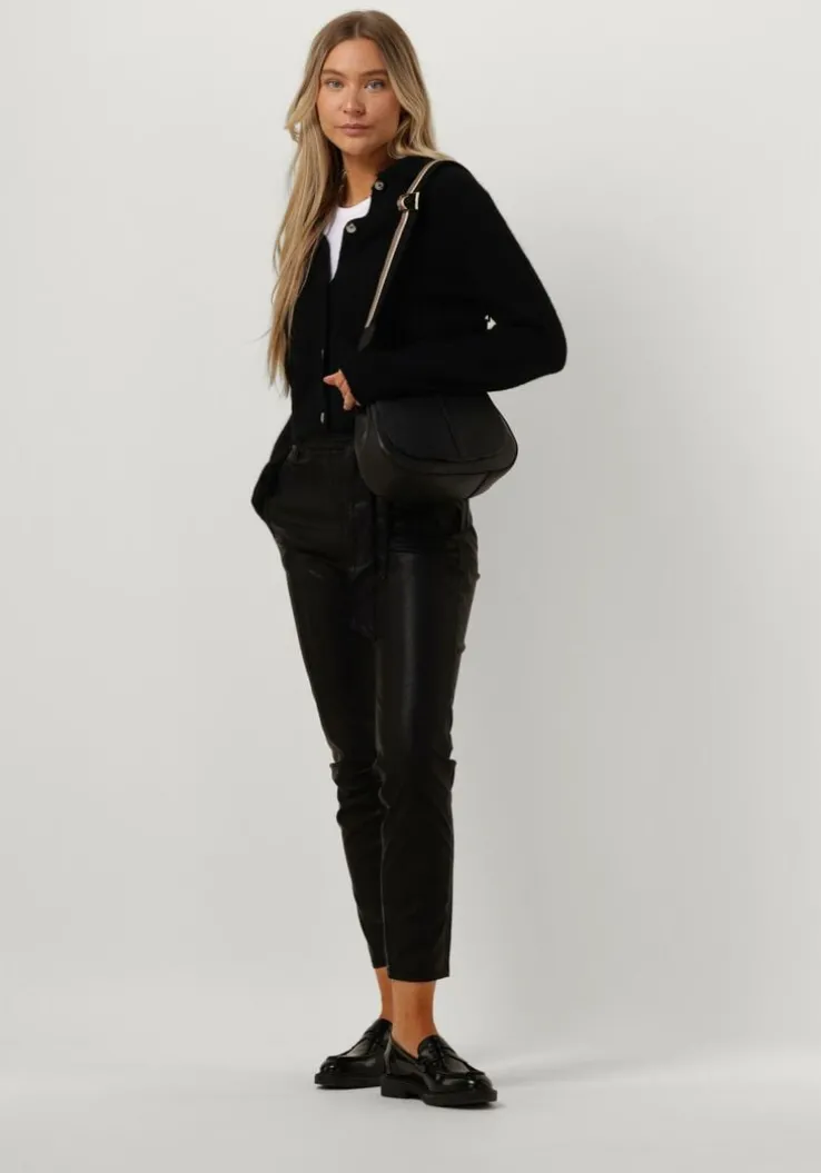 zwarte knit-ted pantalon francis pant