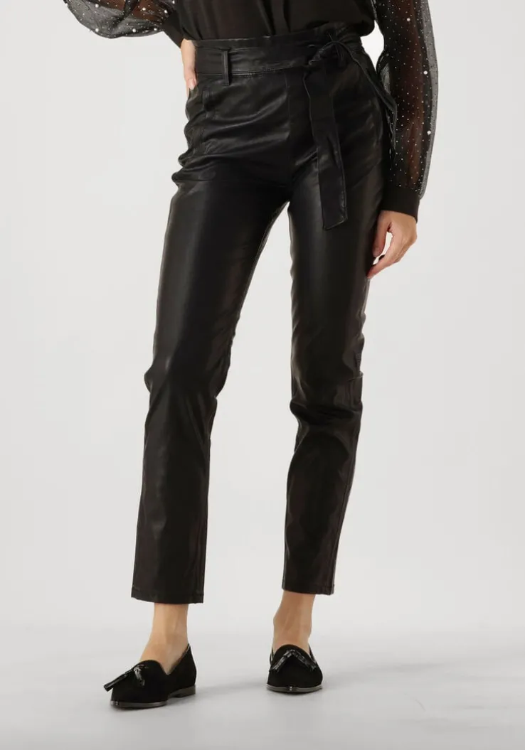 zwarte knit-ted pantalon francis pant