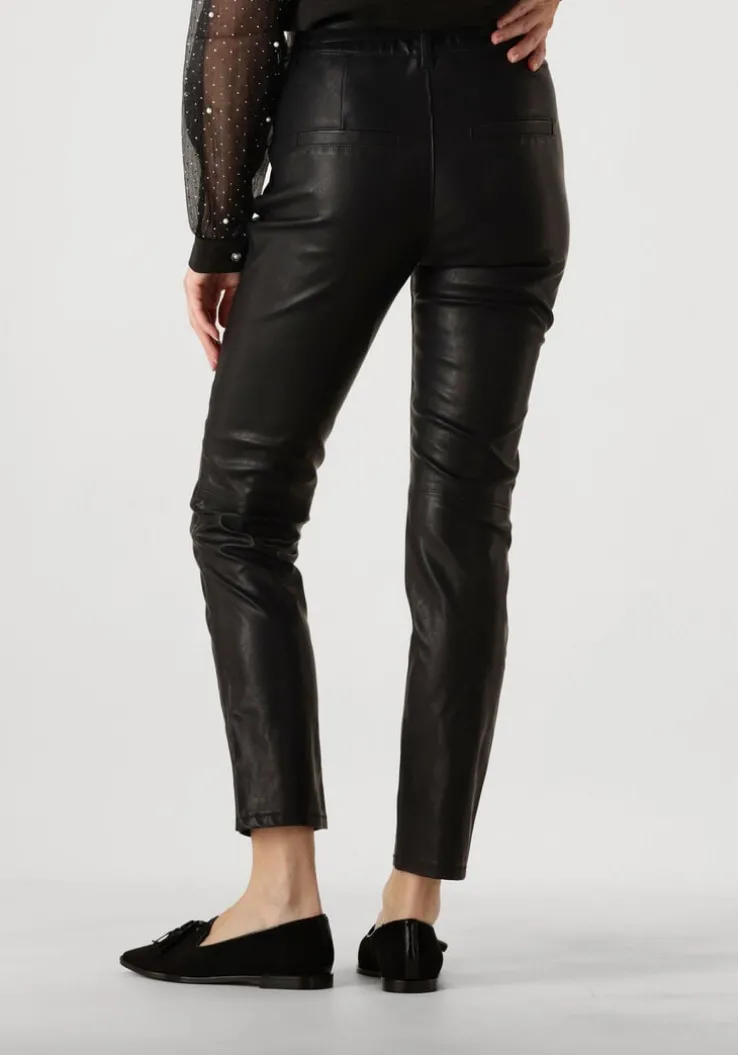 zwarte knit-ted pantalon francis pant