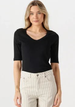 zwarte knit-ted top eden