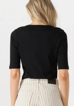 zwarte knit-ted top eden