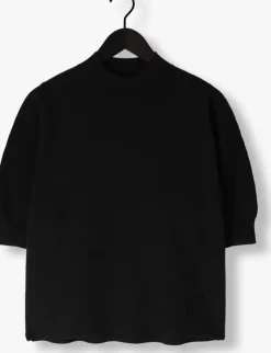 zwarte knit-ted top yara