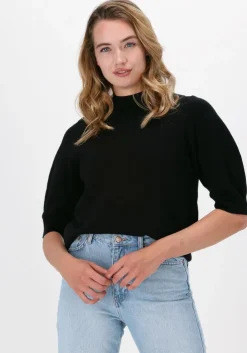 zwarte knit-ted trui yara pullover
