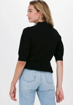 zwarte knit-ted trui yara pullover