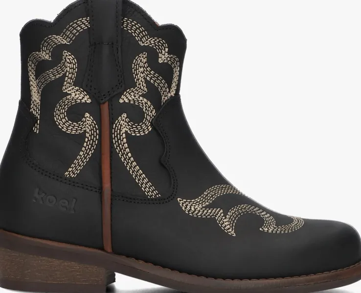 zwarte koel4kids cowboylaarzen 10m012