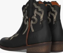 zwarte koel4kids cowboylaarzen 10m012