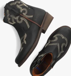 zwarte koel4kids cowboylaarzen 10m012
