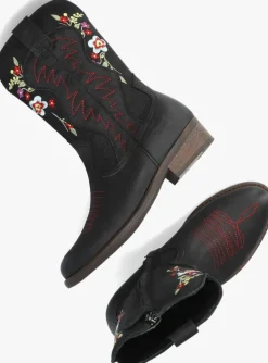 zwarte koel4kids cowboylaarzen 10m010