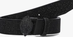 zwarte kurt geiger london riem kensington gem 38 belt