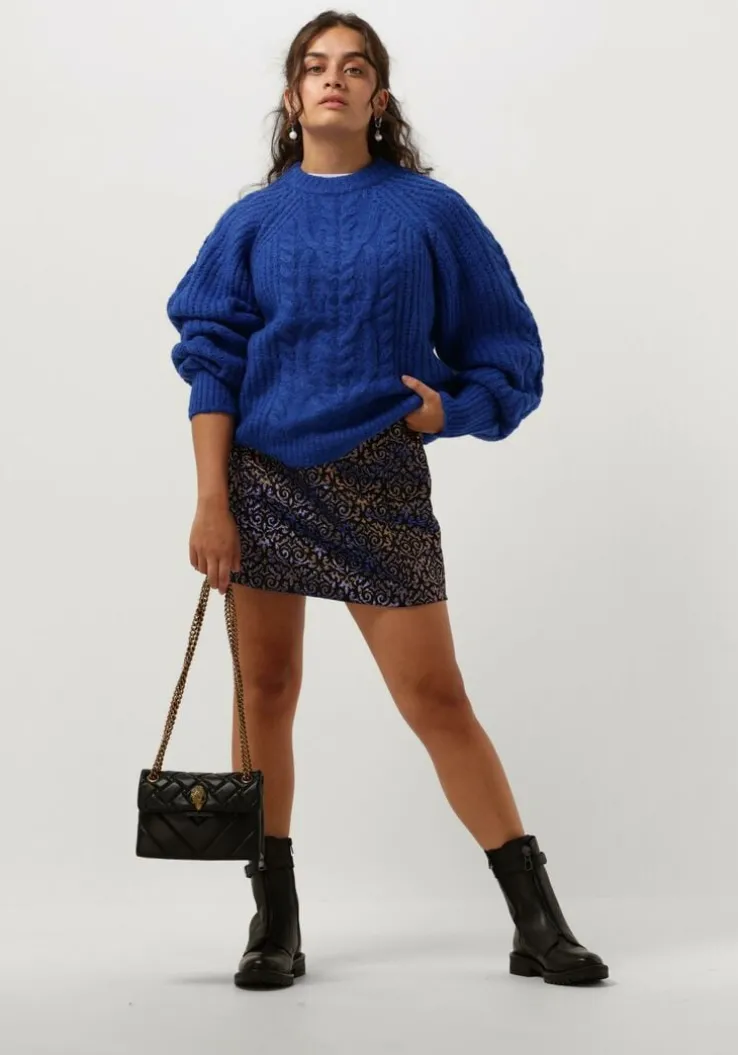 zwarte kurt geiger london schoudertas mini kensington x bag