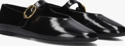 zwarte kurt geiger london ballerina's mayfair ballet