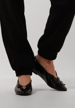 zwarte kurt geiger london ballerina's sloane eagle ballerina
