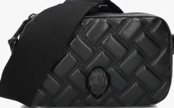 zwarte kurt geiger london schoudertas kensington sm camera drench