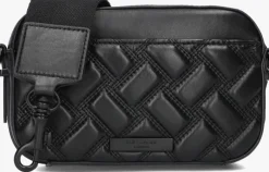 zwarte kurt geiger london schoudertas kensington sm camera drench